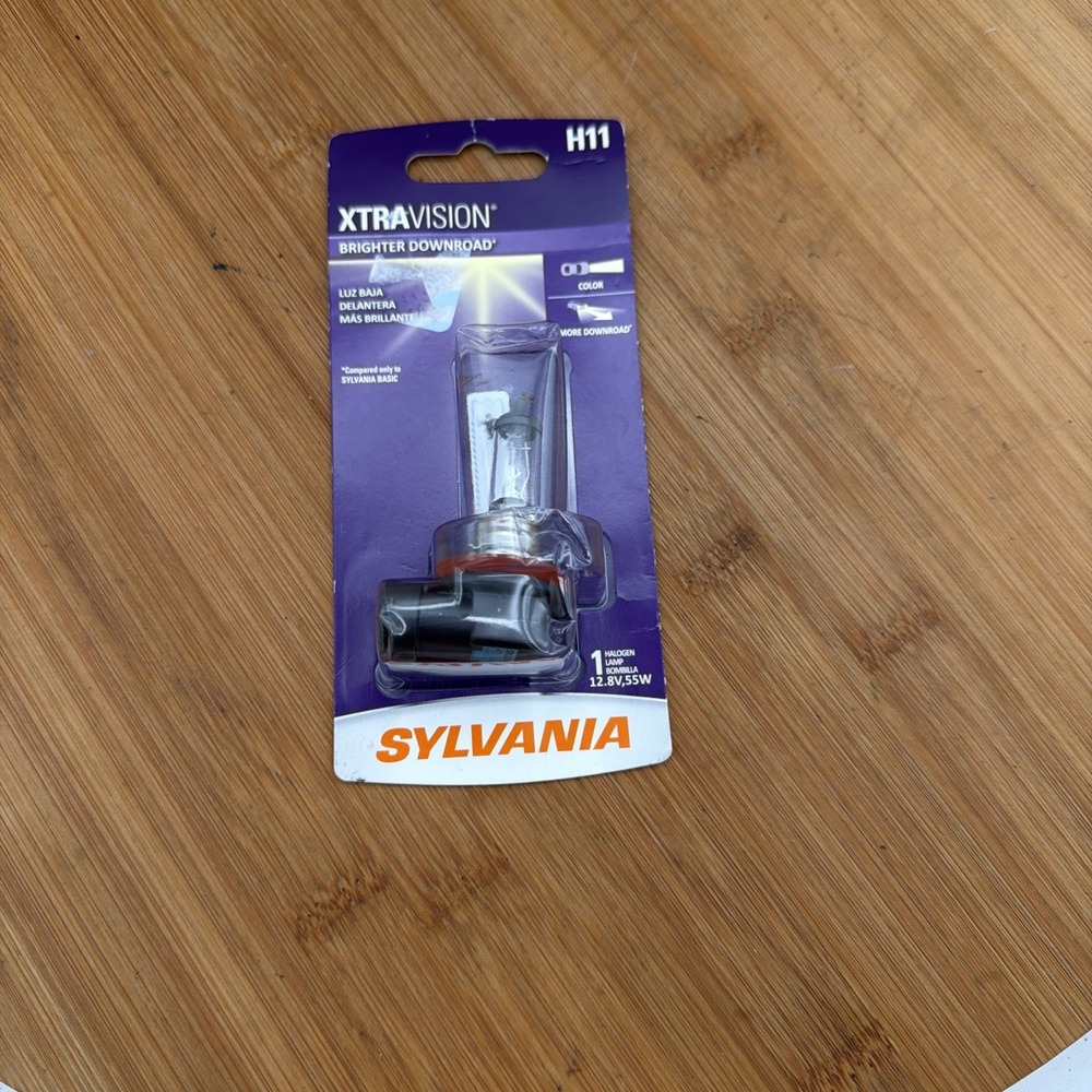 SYLVANIA - H11 XtraVision - High Performance Halogen Headlight (Contains 1 Bulb)